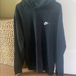 Nike Black Sweatshirt Hoodie Classic Athletic Wear